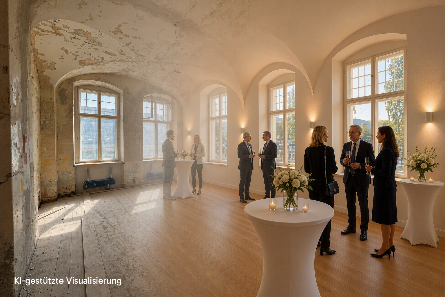 Raum Galerie im Erdgeschoss im KulturGut44