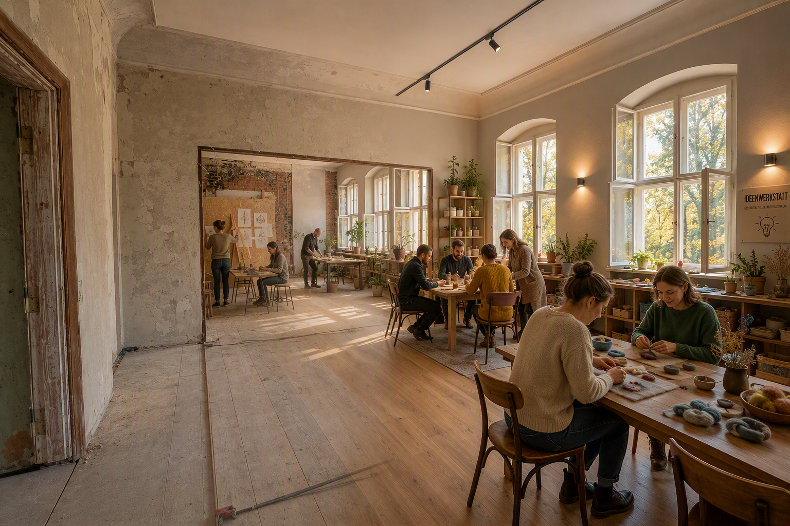 Raum Ideenwerkstatt im KulturGut44