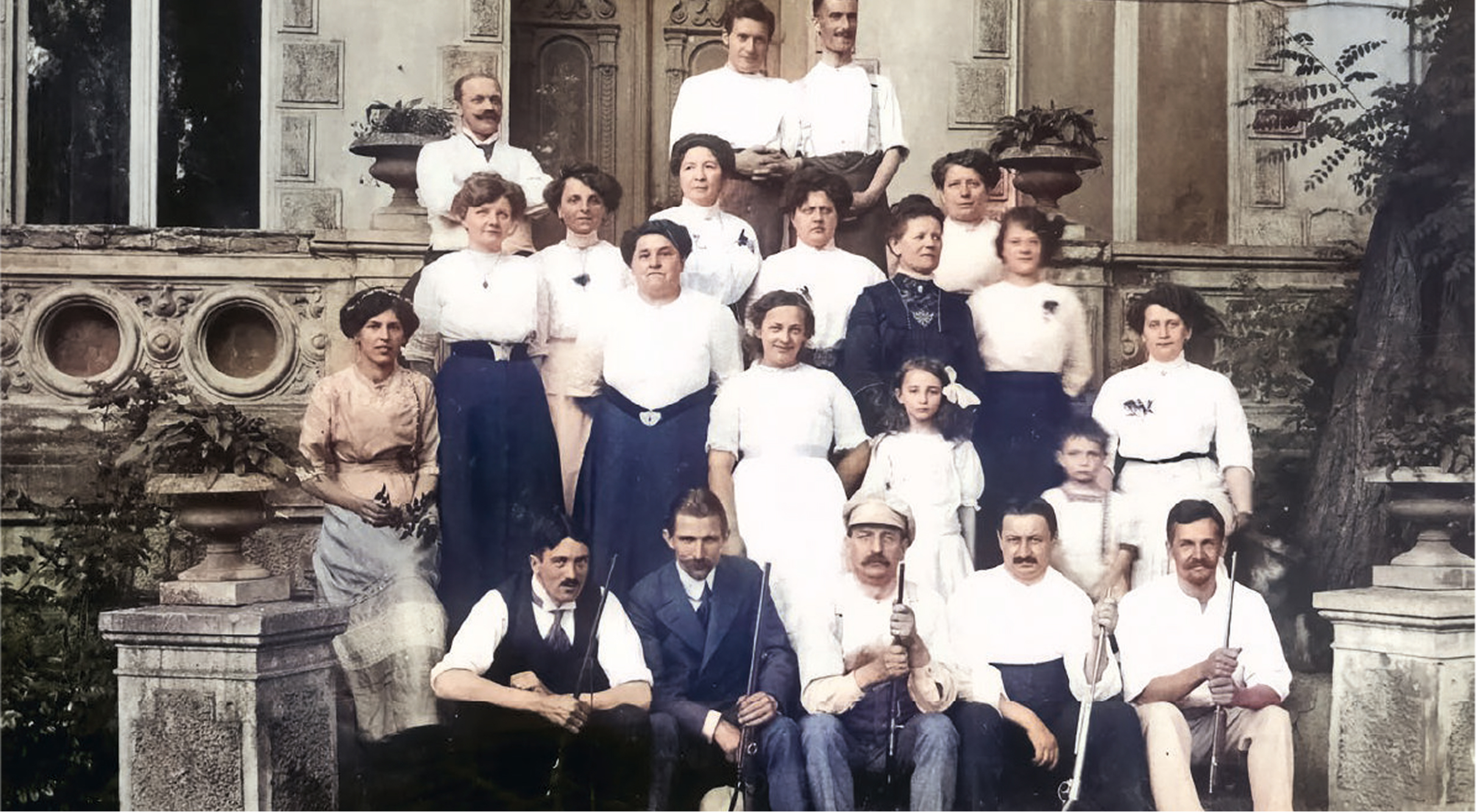 historisches Gruppenbild